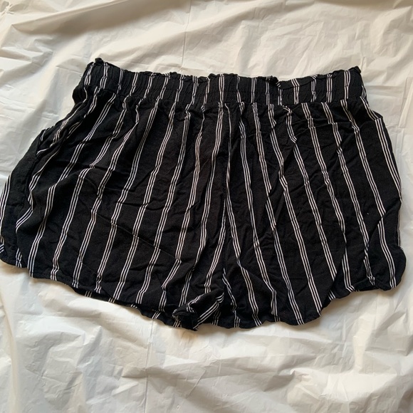 B&W Striped Shorts - Picture 2 of 2